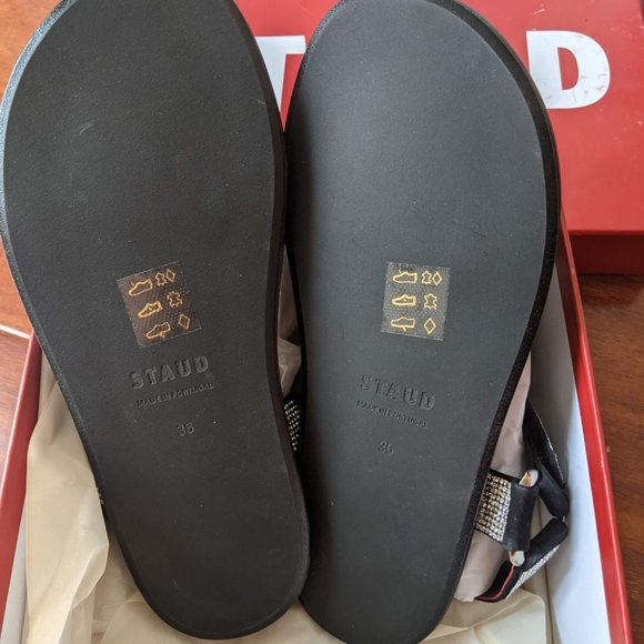 Staud Rhinestone Sandals - Picture 2 of 4